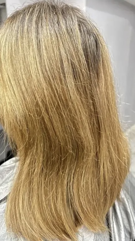 Реконструкция волос — пример работы Yarskix Hair, до процедуры